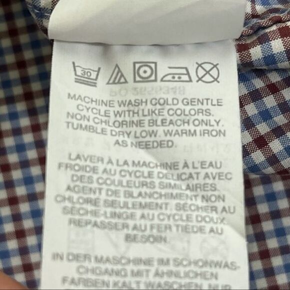 J. Crew Ludlow plaid men’s button up shirt 120’s S - Picture 5 of 11